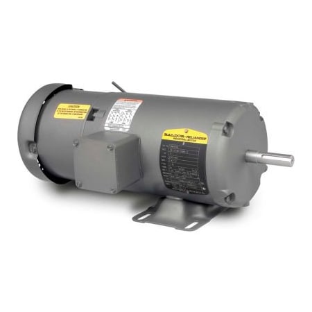 Baldor-Reliance Baldor-Reliance Motor BM3539, .5HP, 1140RPM, 3PH, 60HZ, 56, 3418M, TEFC, F1, B BM3539